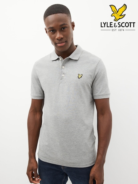 Lyle & Scott Grey Classic Polo Shirt (103825) | 272 QAR