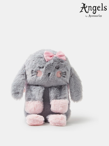 Grey - Angels By Accessorize Bunny Backpack
