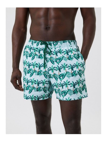 Bjorn Borg Green Print Swim Shorts (104159) | 178 LEI