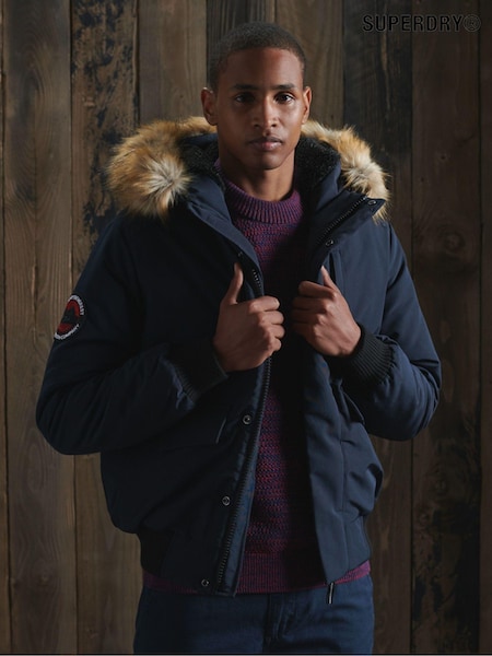 Azul - Superdry Everest Bomber Jacket (105070) | 174 €