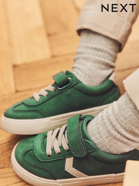 zelena - Touch Fastening Elastic Lace Trainers (105359) | € 13 - € 15