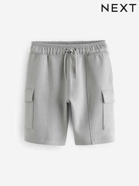 Grey Smart Cargo Jersey Shorts (3-16yrs) (107247) | €11 - €16