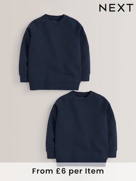 Azul marino - Crew Neck School Sweater (3-16yrs) (108962) | 17 € - 33 €
