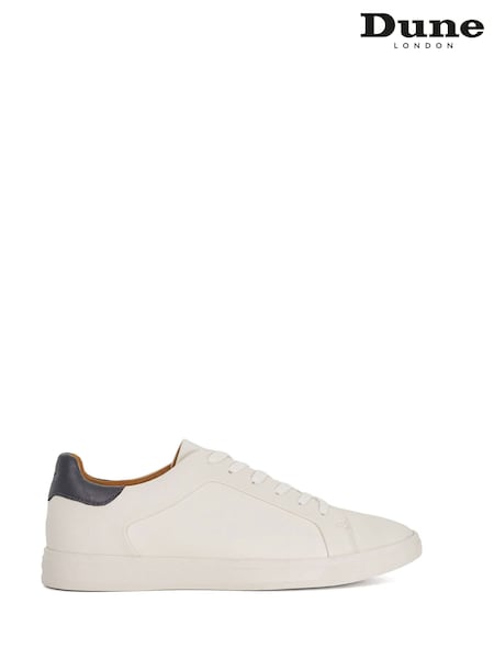 Natural - Regular Dune London Traces Trainers