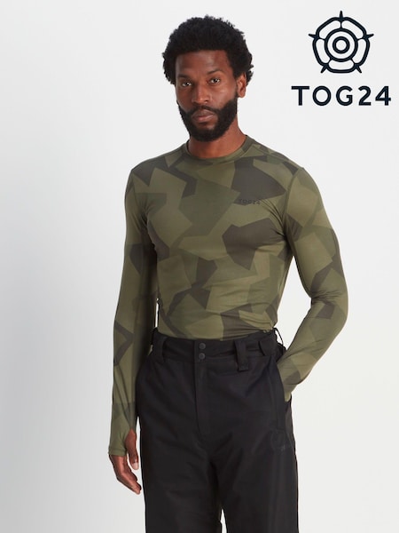 Tog 24 Sage Green Snowdon Thermal Saga T-Shirt (110407) | $74