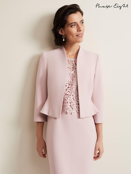 Phase Eight Pink Daisy Peplum Jacket (111050) | €198