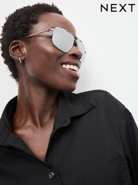 Gold Navigator Sunglasses (111693) | €9