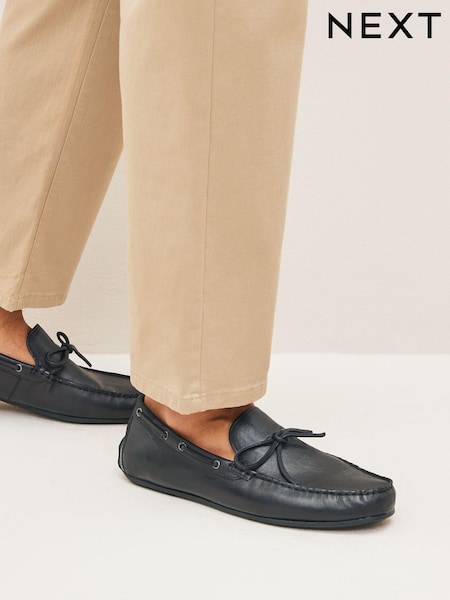 Black Leather Driving Shoes (111993) | €27