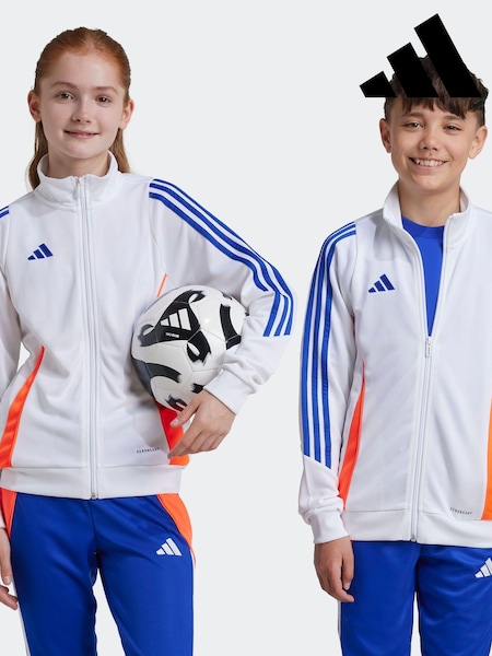 adidas White Tiro 24 Training Jacket (112111) | AED96