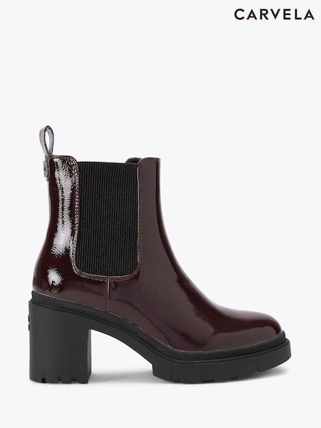 Rot - Carvela Boulder Stiefeletten mit Absatz