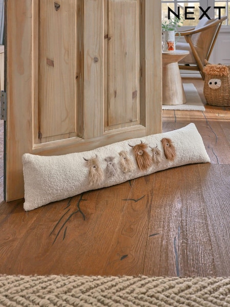 Cream Hamish Home Is Where The Herd Is Draught Excluder (115868) | €26