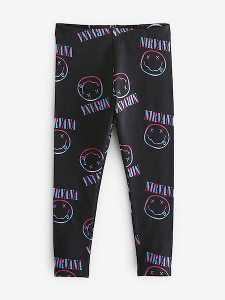 Nirvana Charcoal Grey Printed Leggings (3-16yrs) (116113) | € 4 - € 7