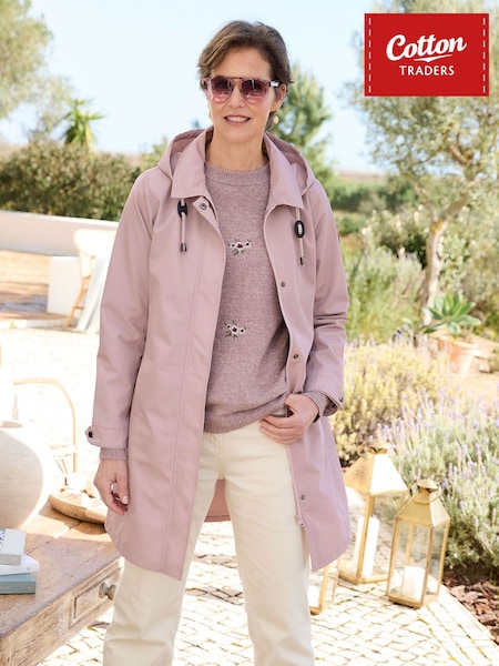 Purple - Cotton Traders Weatherproof Jacket