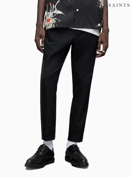 AllSaints Black Tallis Trousers (117865) | €225