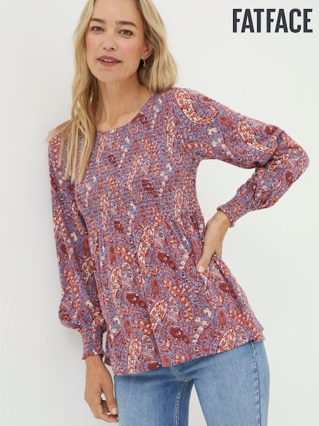 FatFace Sara Craft Paisley Top (118607) | €26