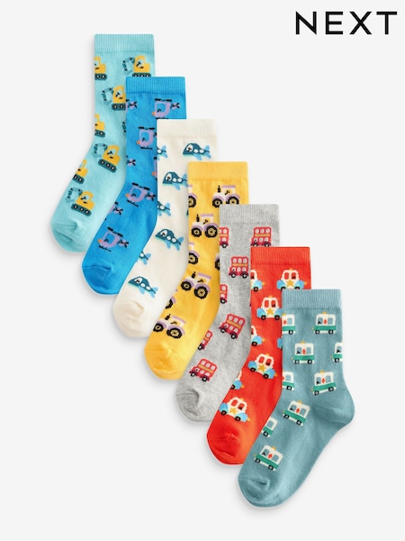 Bright jármű - Cotton Rich Socks 7 Pack (118837) | 4 790 Ft - 5 390 Ft