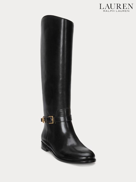 Lauren Ralph Lauren Brooke Leather Tall Boots (119076) | €140