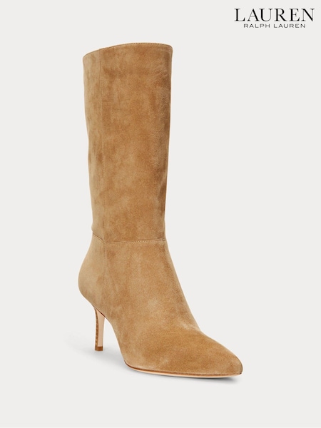 Lauren Ralph Lauren Leannah Suede Stiletto Heel Boots (119281) | 13,103 UAH - 13,758 UAH