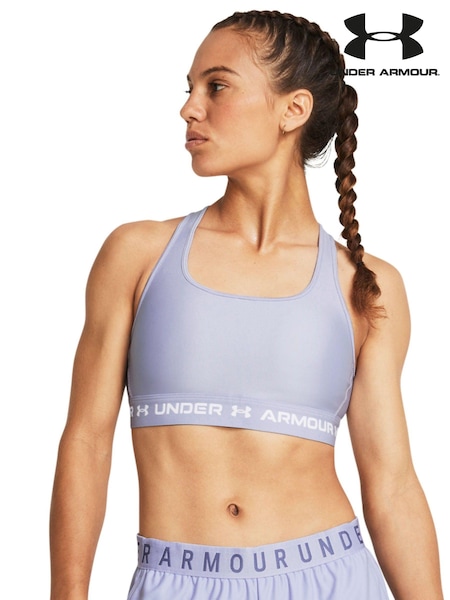 Under Armour Lilac Purple Crossback Mid Support Bra (120377) | €20