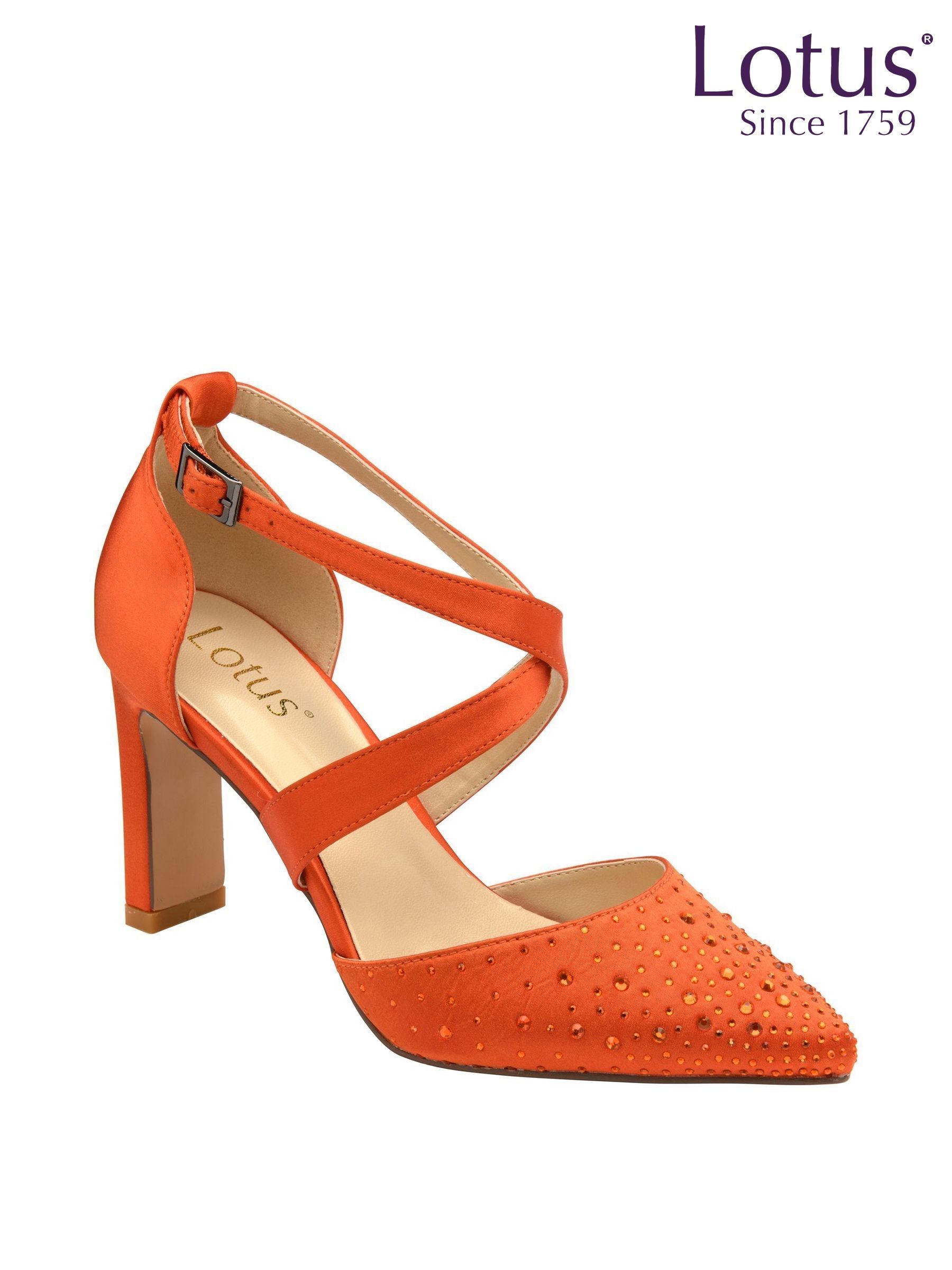 Orange stilettos top