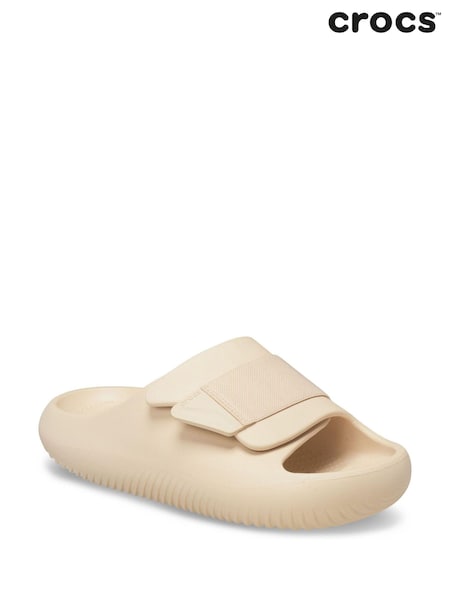 Crocs Natural Mellow Luxe Recovery Slides (121471) | €38