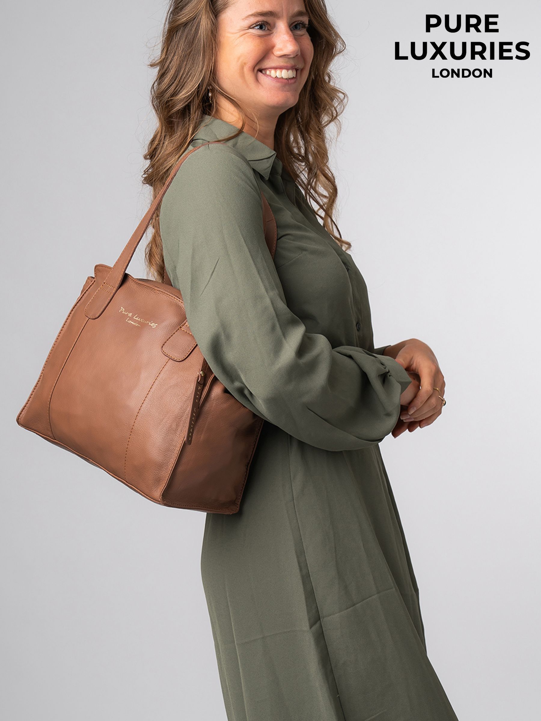 Women s Leather Bags Leather Saddle Messenger Grab Bags Next