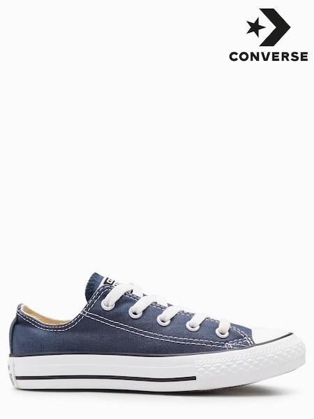 Laivasto Sininen - Converse Chuck Taylor All Star Ox Lapset/lasten Trainers (122404) | €58