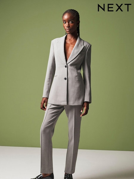 Grey Sculpting Slim Leg Trousers (122881) | €10