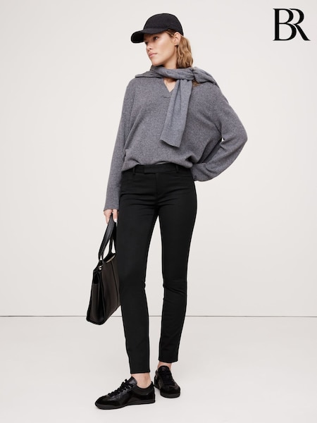 Banana Republic Black Skinny Sloan Trousers (123286) | €106
