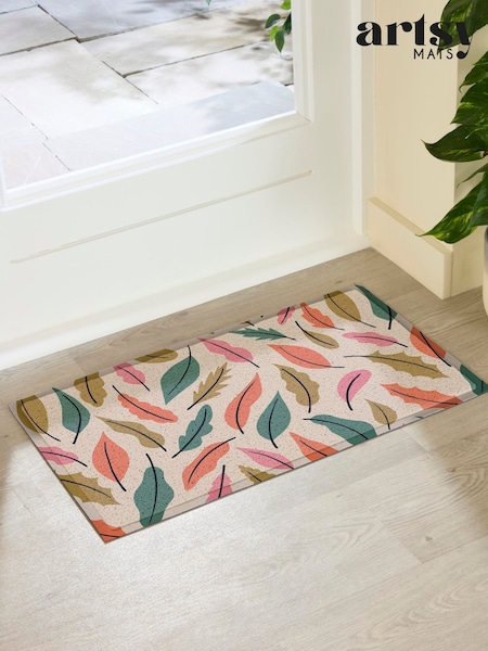 Artsy Mats Hannah Maria Designs Autumn Leaves Doormat