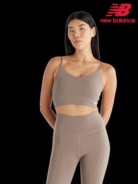 Braun - New Balance Womens Harmony Light Support Sports Bra (123990) | 27 €