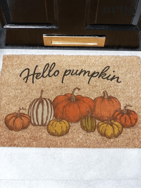 Artsy Mats Hello Pumpkin Doormat