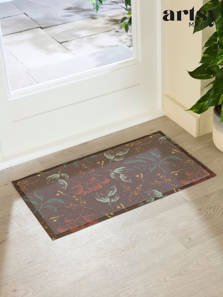 Artsy Mats Sketch Autumn Leaves Doormat