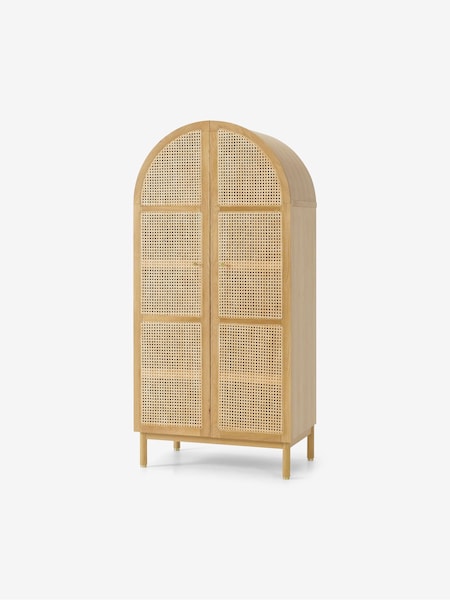 MADE.COM Natural Oak and Rattan Ankhara Wardrobe (125001) | €1,511