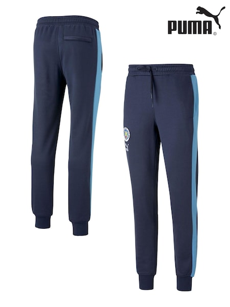 Puma Blue Manchester City FtblHeritage T7 Joggers (125057) | €40