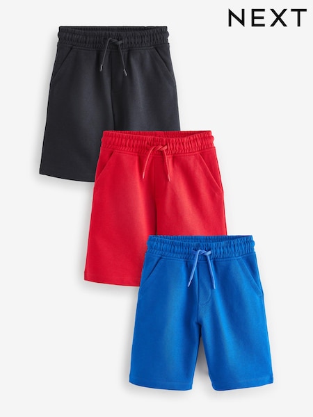 Rdeča/mornarsko modra - Basic Jersey Shorts (3-16yrs) (125339) | € 15 - € 27