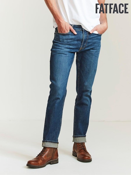FatFace Blue Slim Mid Wash Jeans (127221) | €44.50 - €46