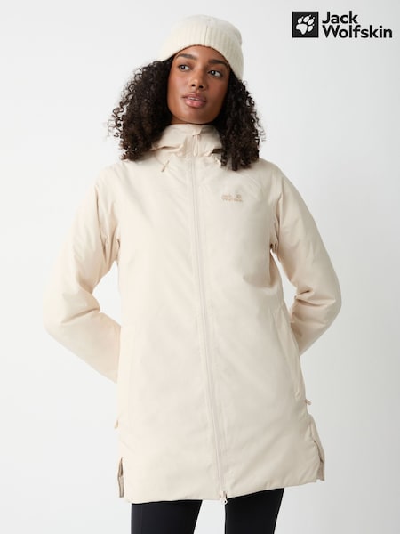 Cream - Jack Wolfskin Heidelstein 2 Insulated Waterproof Jacket