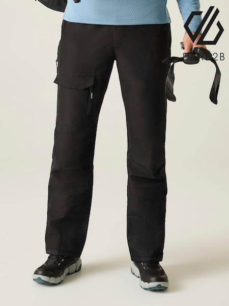 Black - Regular Dare 2b Alt Guard 3 Layer Salopettes Trousers