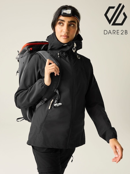Svart - Dare 2b Torrek Breathe Easy Jacka