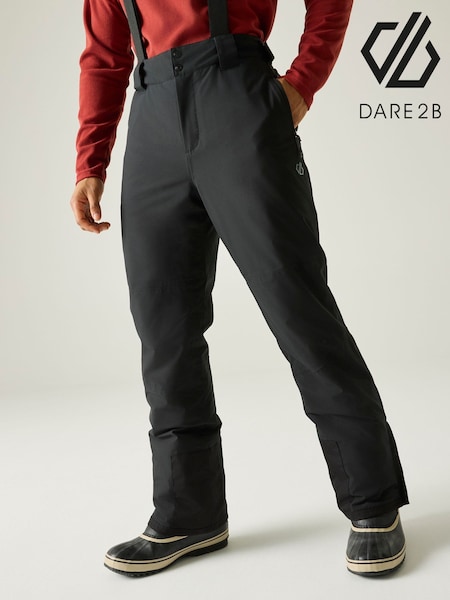 Черный - Regular Dare 2b Achieve Iii Insulated Salopettes Trousers