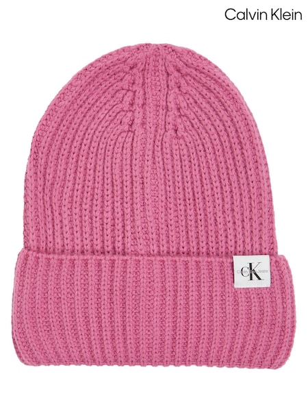 Calvin Klein Kids Unisex Monogram Rib Beanie (127905) | €20