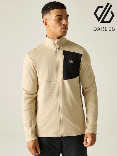 Крем - Regular Dare 2b Venture Stretch Midlayer Fleece