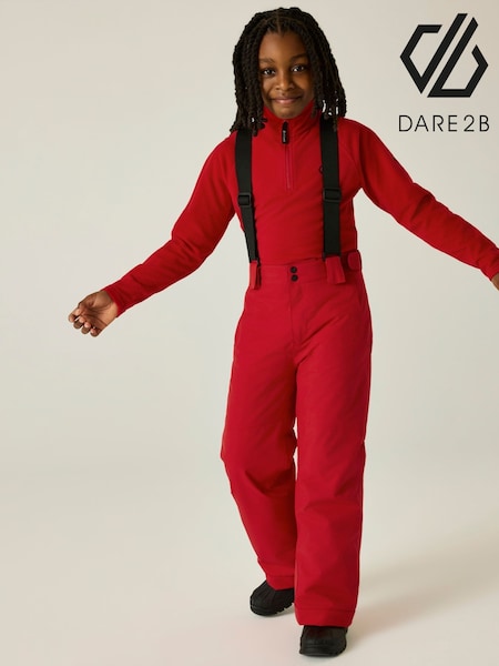 Red - Dare 2b Outmove Iii Insulated Salopettes Trousers