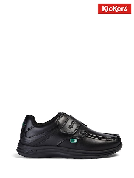 Kickers Black Reasan Strap Leather Shoes (128296) | 345 zł