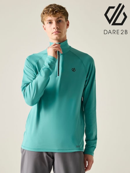 Zaļš - Regular Dare 2b Fuse Up Ii Core Stretch Midlayer Fleece