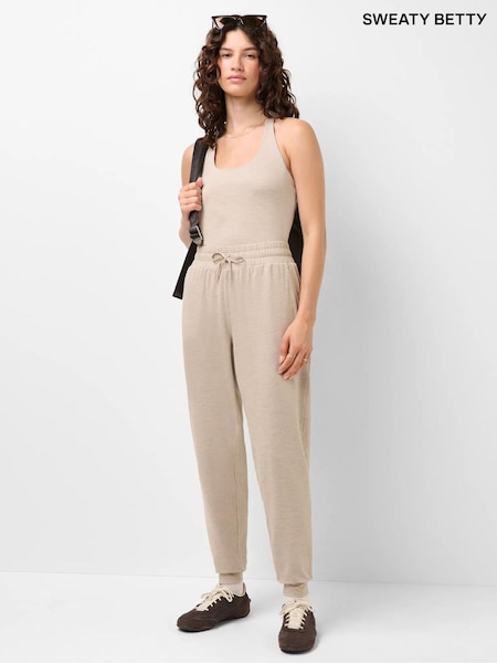 Nude - Sweaty Betty Glow Studio Halterneck Tank Top