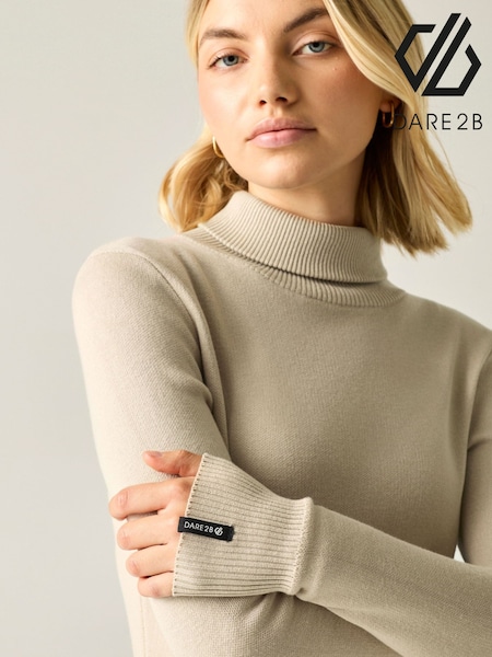 Cream - Dare 2b Diam Stretch Midlayer Fleeces