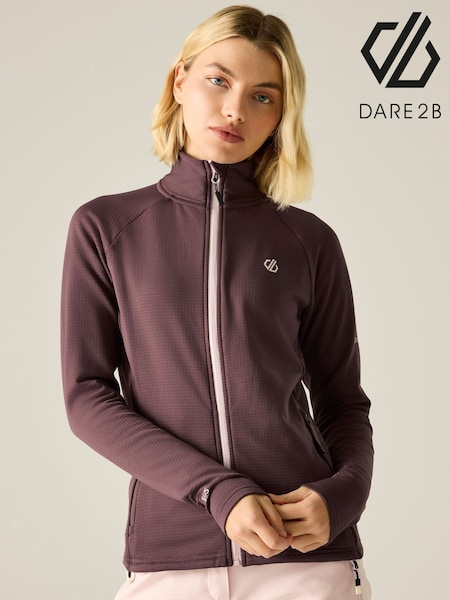 Lila - Dare 2b Lowline Full Zip Core Stretch Midlayer Fleeces
