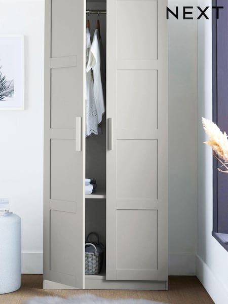 Grey Flynn Double Wardrobe (129405) | €305